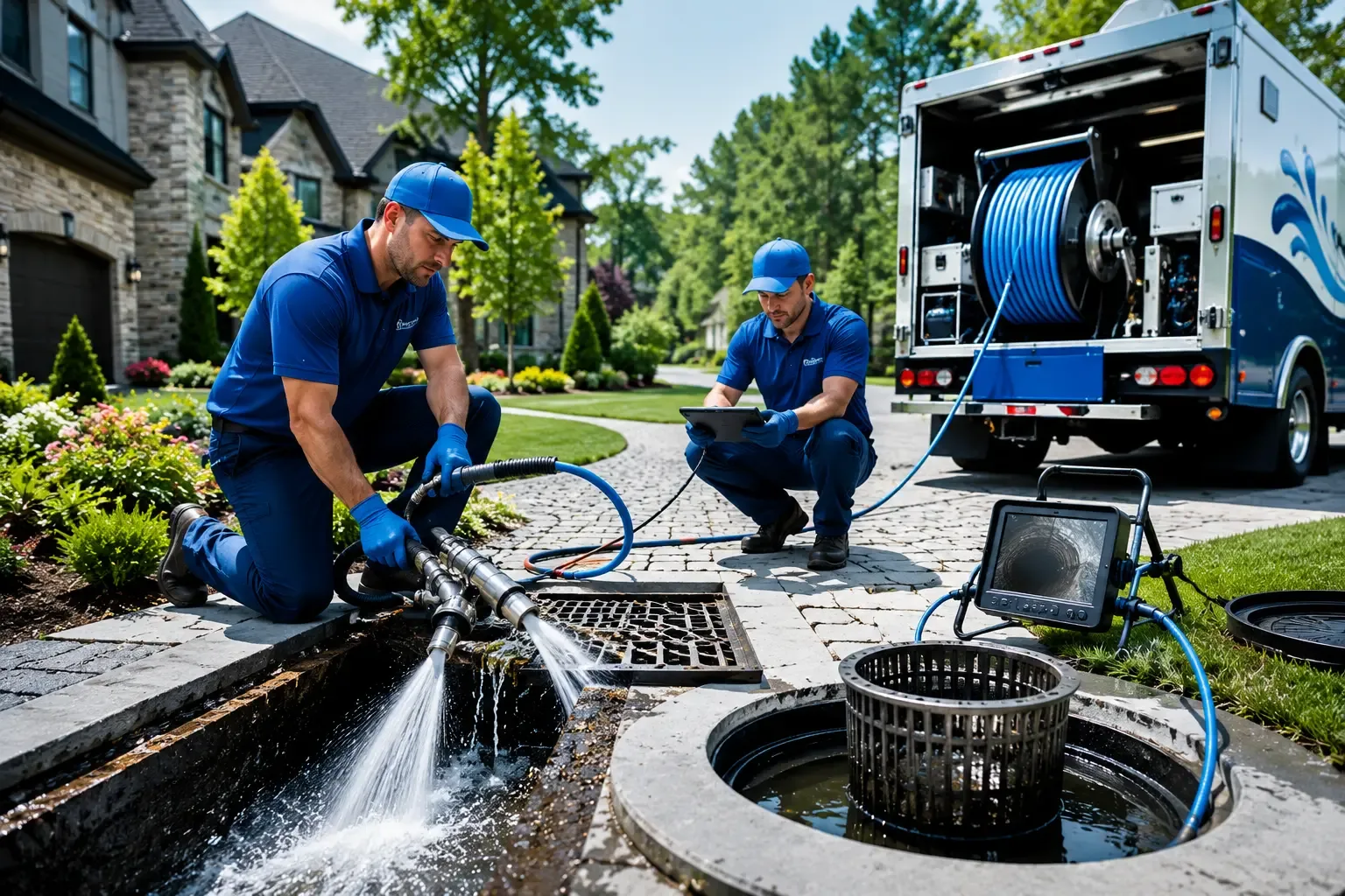 Local outdoor drain cleaning professionals in Roggen, CO
